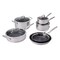 Henckels Paradigm Ceramic 10-pc Stainless Steel Dual Performance Cookware Set